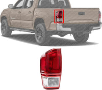 Tail Light Assembly Left Driver Side Direct Replacement Compatible With 2016-2017 Toyota Tacoma TO2800197 8156004170