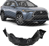 Front Fender Liner Right Passenger Side Direct Replacement Compatible With 2022-2023 Toyota Corolla TO1249251 538750A110