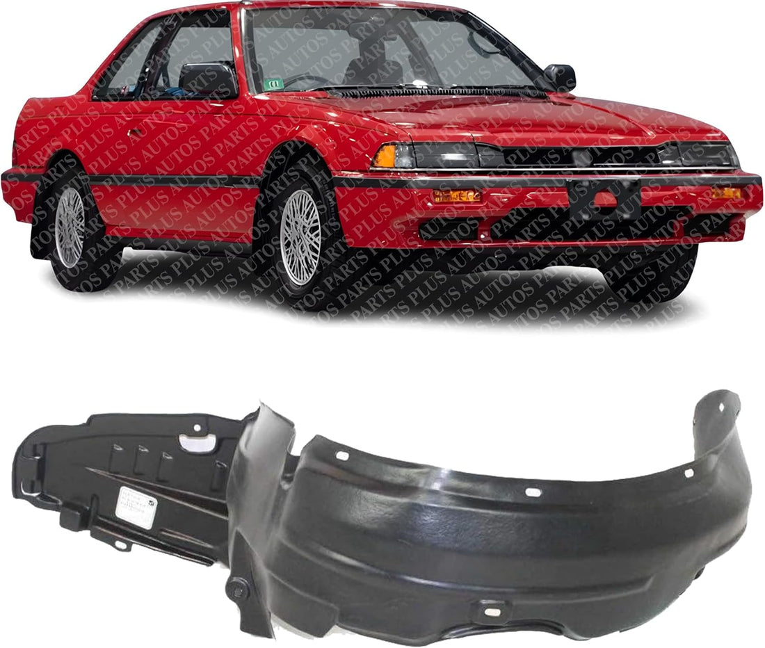 Front Fender Liner Right Passenger Side Direct Replacement Compatible With 1997-2001 Honda Prelude HO1249115 74101S30000