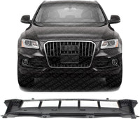 Front Bumper Grille Lower Plate Plastic Direct Replacement Compatible With 2013-2017 Audi SQ5 / Q5 AU1091103 8R0807233C