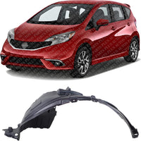 Front Fender Liner Left Driver Side Direct Replacement Compatible With 2014-2019 Nissan Versa Note NI1248141 638433WC0A