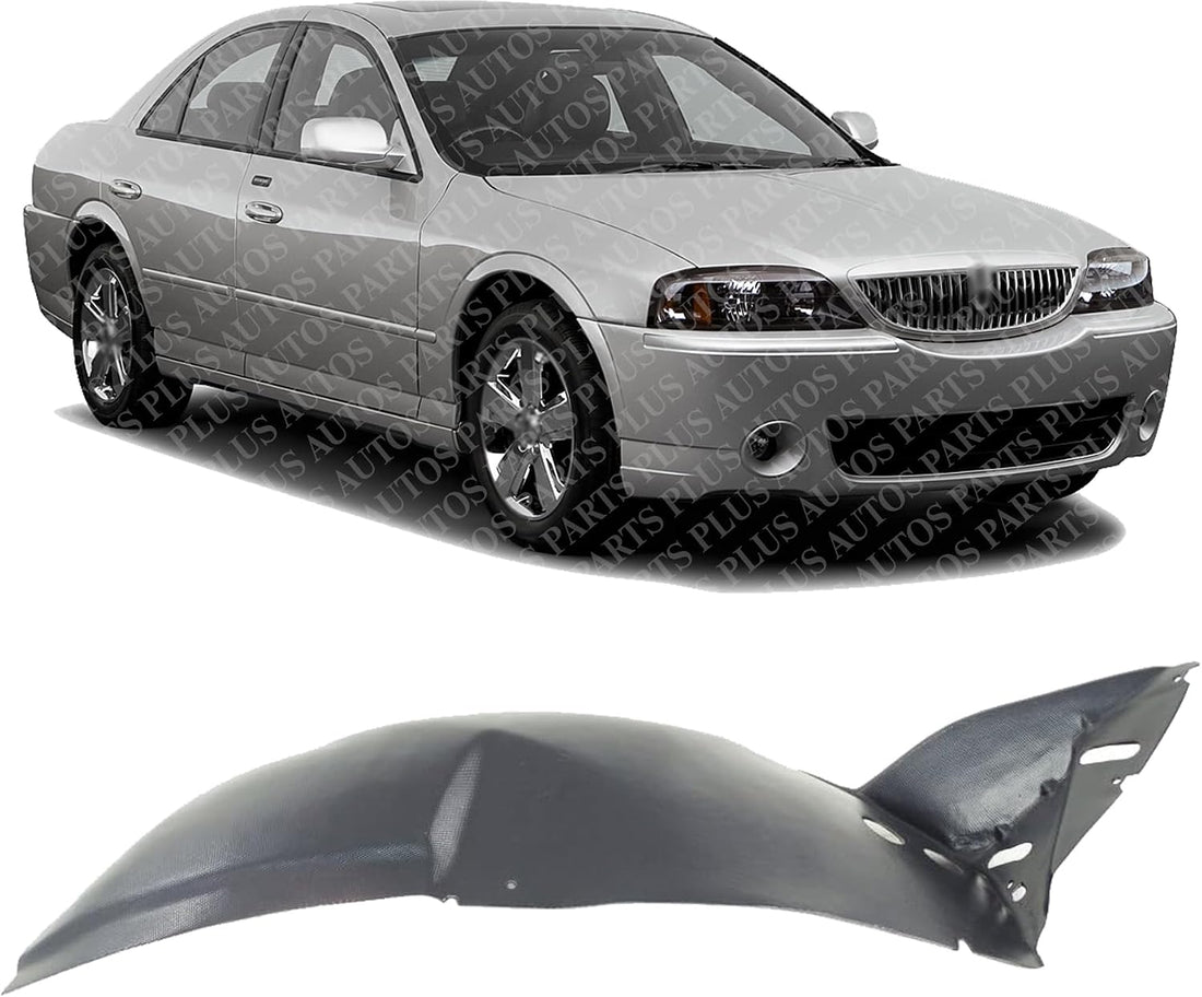 Front Section Fender Liner Right Passenger Side Direct Replacement Compatible With 2004-2006 Lincoln LS FO1251126 3W4Z16102AA