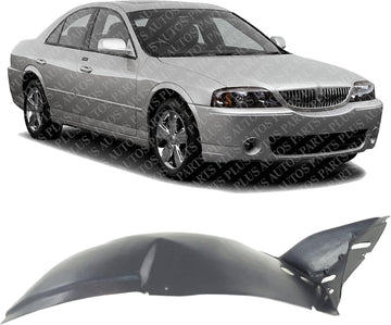 Front Section Fender Liner Right Passenger Side Direct Replacement Compatible With 2004-2006 Lincoln LS FO1251126 3W4Z16102AA