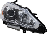 Front Head Light Assembly Right Passenger Side Direct Replacement Compatible With 2013-2015 Nissan Altima NI2503208 260103TA9A