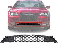 Front Bumper Grille Square Mesh Design Direct Replacement Compatible With 2015-2022 Chrysler 300 CH1036147 68214483AC