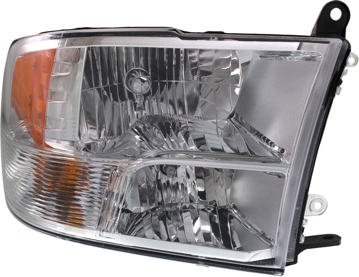 Set Of 2 Front Head Light Assembly Left Driver & Right Passenger Side Direct Replacement Compatible With 2013-2018 Ram 1500 2500 3500 CH2502242 CH2503242 68096438AJ 68096439AJ