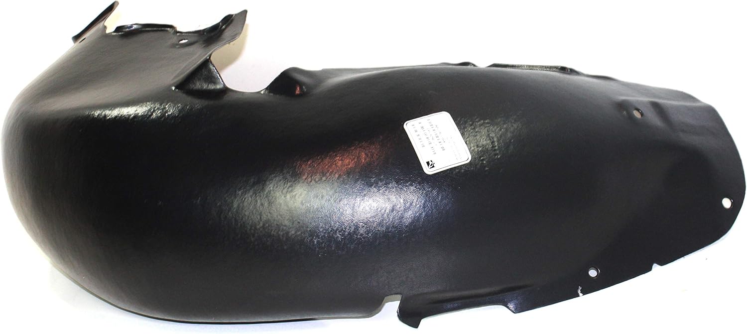 Front Section Fender Liner Right Passenger Side Direct Replacement Compatible With 2006-2009 Mercedes Benz E350 MB1249151 2116983030
