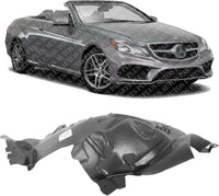 Front Section Fender Liner Right Passenger Side Direct Replacement Compatible With 2014-2017 Mercedes Benz E-Class MB1249176 2076902530