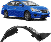 Front Fender Liner Right Passenger Side Direct Replacement Compatible With 2013-2019 Nissan Sentra NI1249133 638403SH0A