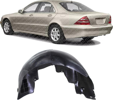 Rear Fender Liner Left Driver Side Direct Replacement Compatible With 2004-2009 Mercedes Benz E-Class MB1762114 2116902330