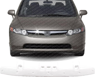 Front Bumper Impact Absorber Direct Replacement Compatible With 2006-2008 Honda Civic HO1070143 71170SVAA00