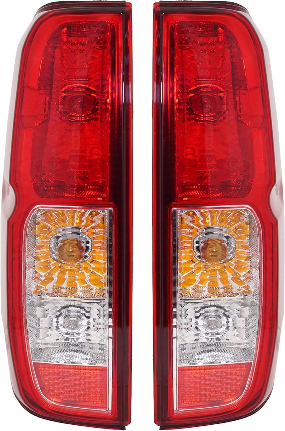 Set Of 2 Tail Light Assembly Left Driver & Right Passenger Side Direct Replacement Compatible With 2005-2014 Nissan Frontier NI2800170 NI2801170 26550EA825 26555EA825