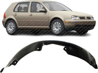 Front Fender Liner Right Passenger Side Direct Replacement Compatible with 1999-2006 Volkswagen Golf/GTI / 1999-2005 Jetta VW1249103 1J0809962B 1JM809958