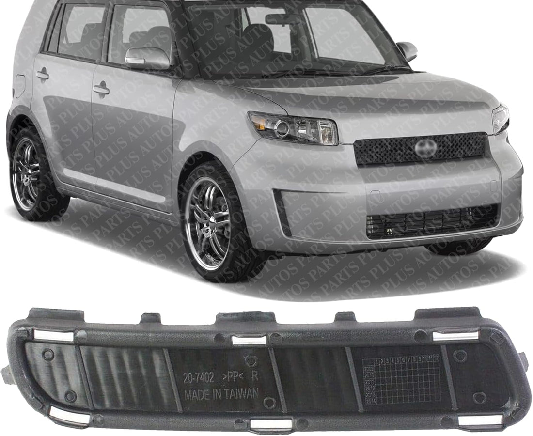 Front Bumper Trim Molding Right Passenger Side Direct Replacement Compatible With 2008-2010 Scion xB SC1047100 5271212020