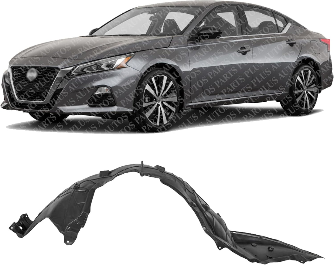 Front Fender Liner Left Driver Side Direct Replacement Compatible With 2019-2023 Nissan Altima NI1248166 638416CA0A