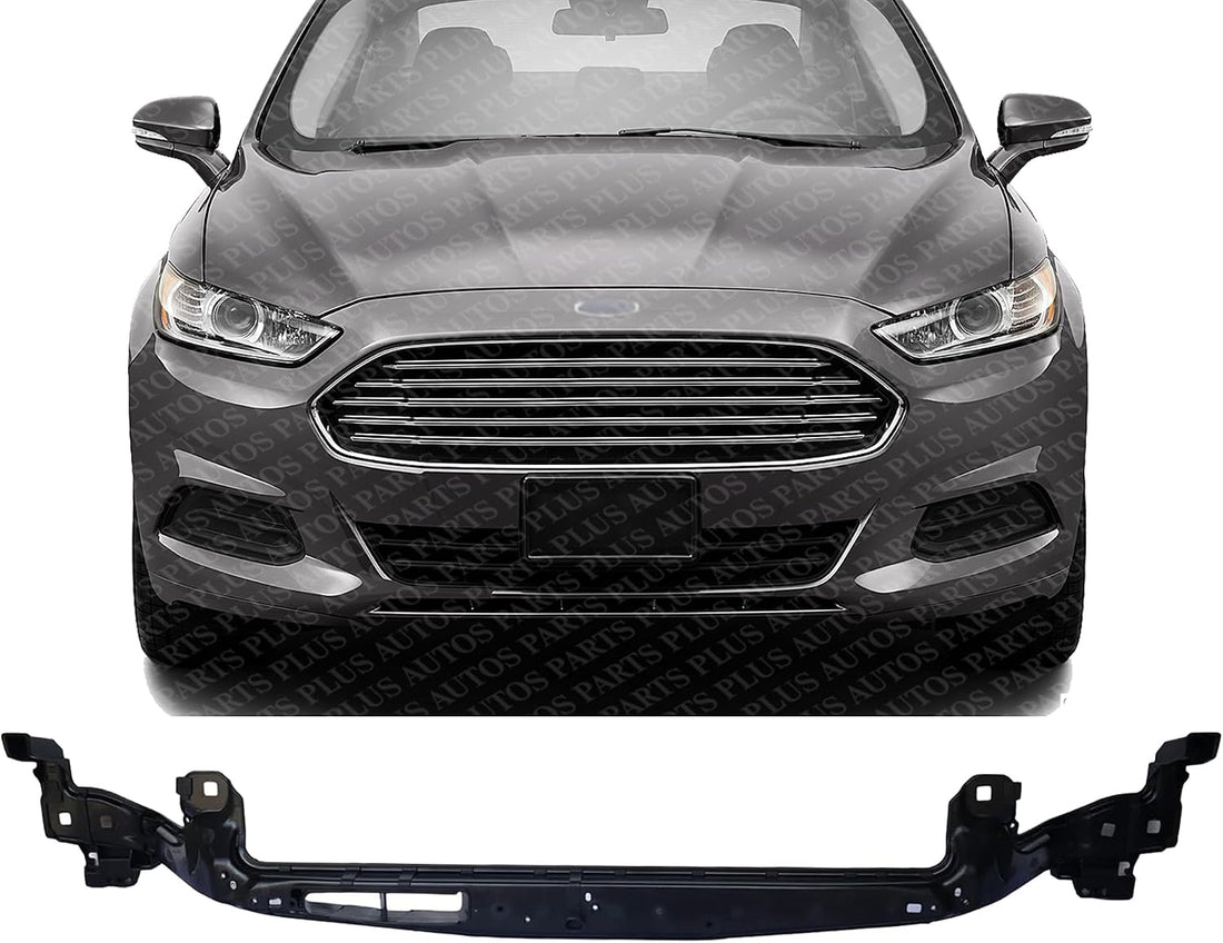 Front Radiator Upper Reinforcement Support Plastic With Steel Direct Replacement Compatible With 2013-2016 Ford Fusion/Lincoln MKZ FO1227103 DS7Z8A284A