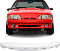 Front Bumper Reinforcement Fiberglass Direct Replacement Compatible With 1987-1993 Ford Mustang FO1006158 E7ZZ17757A