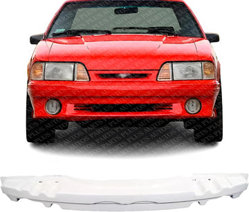 Front Bumper Reinforcement Fiberglass Direct Replacement Compatible With 1987-1993 Ford Mustang FO1006158 E7ZZ17757A