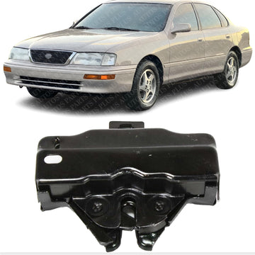 Front Hood Latch Steel Direct Replacement Compatible With 1995-1999 Toyota Avalon / 2007-2009 Tundra TO1234103 53510AC010