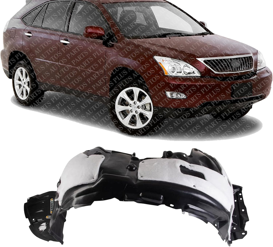 Front Fender Liner Right Passenger Side Direct Replacement Compatible With 2013-2017 Lexus LS460 LX1249132 5380550080