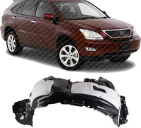 Front Fender Liner Right Passenger Side Direct Replacement Compatible With 2013-2017 Lexus LS460 LX1249132 5380550080
