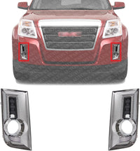 Set Of 2 Front Fog Light Molding Chrome Right Passenger & Left Driver Side Direct Replacement Compatible With 2010-2015 GMC Terrain GM1039123 GM1038123 25818476 25818477
