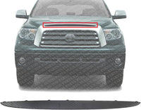 Front Grille Molding Textured Plastic Direct Replacement Compatible With 2007-2009 Toyota Tundra TO1210105 531210C050