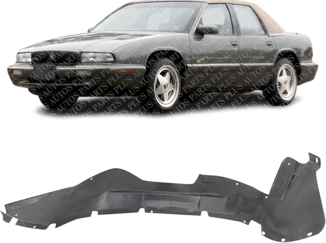 Front Fender Liner Left Driver Side Direct Replacement Compatible with 1992-1996 Buick Lesabre GM1248145 25606993