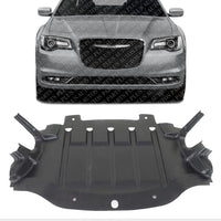 AUTOS PARTS PLUS Front Center Engine Splash Shield Undercover Direct Replacement Compatible with 2011-2014 Chrysler 300 CH1228119 68083326AC