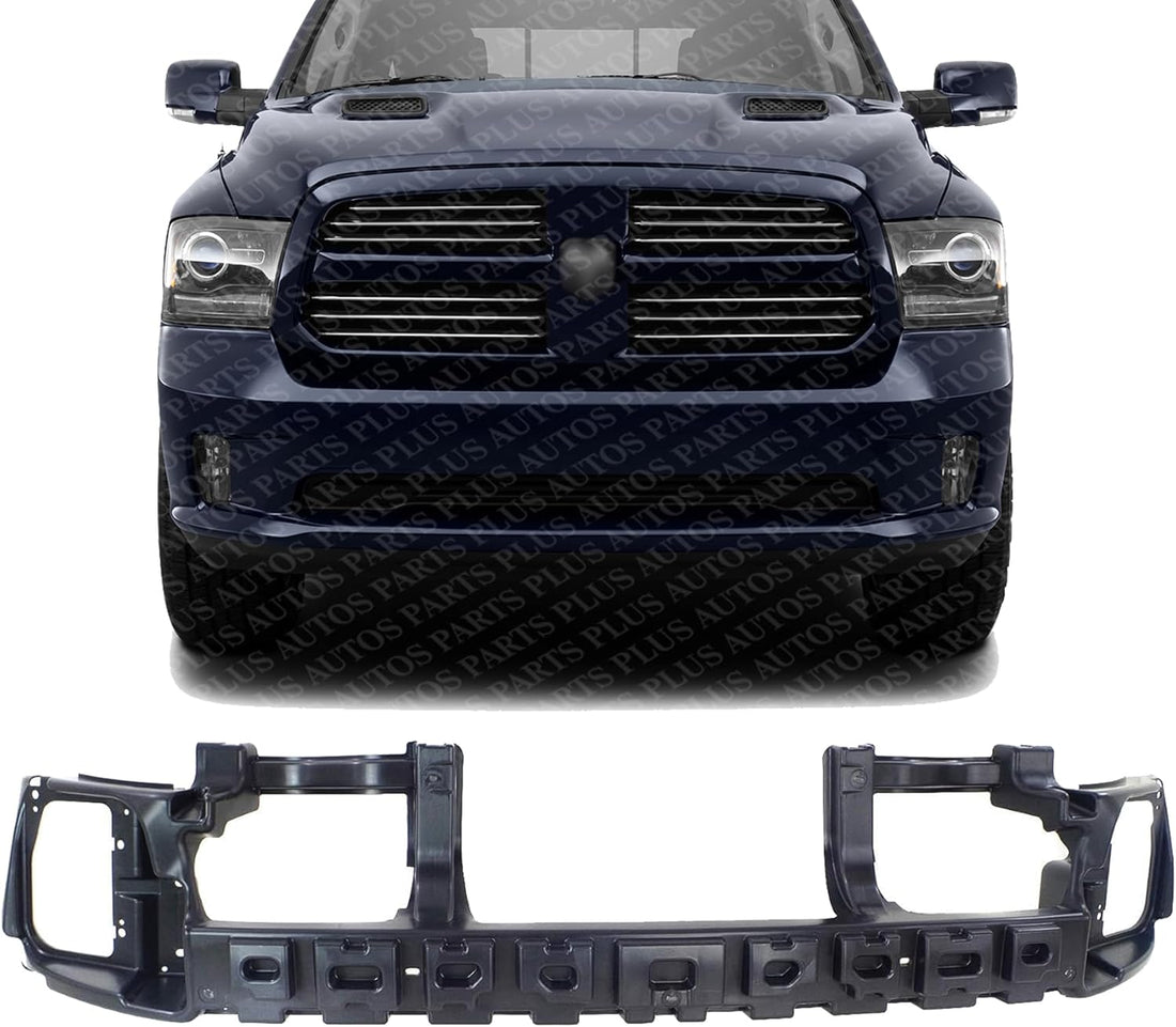 Front Bumper Impact Absorber Direct Replacement Compatible With 2013-2018 Ram 1500 CH1070834 68145441AC