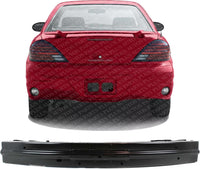 Rear Bumper Reinforcement Impact Steel Direct Replacement Compatible With 1997-1999 Oldsmobile Cutlass / 1999-2005 Grand Am GM1106539 10399543