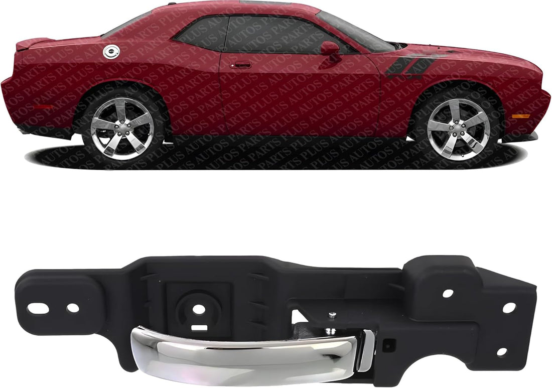 Front Interior Door Handel Right Passenger Side Direct Replacement Compatible with 2008-2014 Dodge Challenger CH1353152 1MV561DVAA