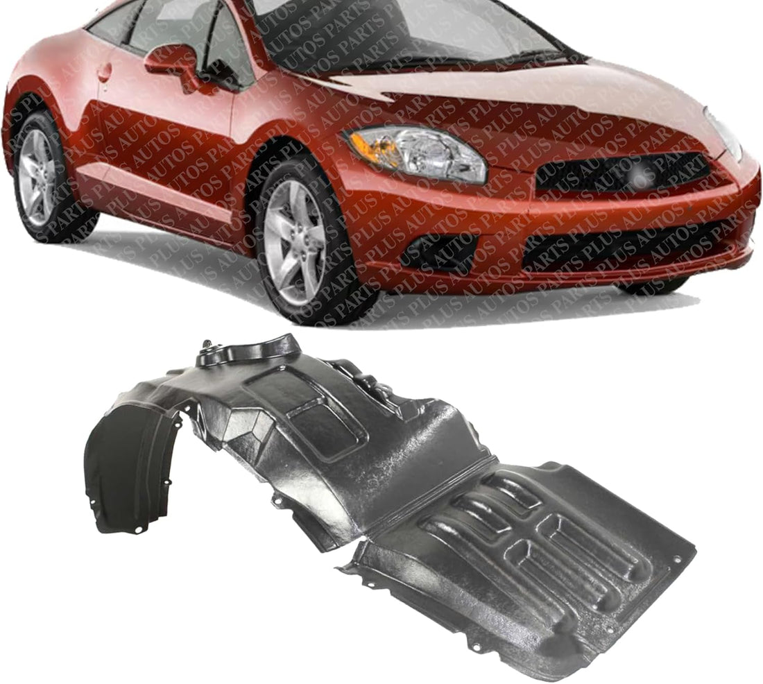 Front Fender Liner Right Passenger Side Direct Replacement Compatible With 2007-2012 Mitsubishi Eclipse MI1251107 5370A774