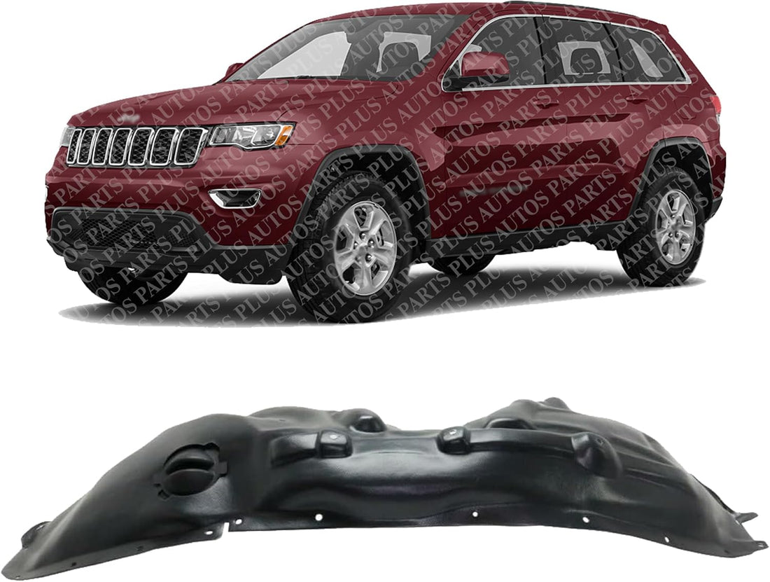 Front Fender Liner Left Driver Side Direct Replacement Compatible With 2017-2021 Jeep Grand Cherokee CH1248195 68272335AD-PFM