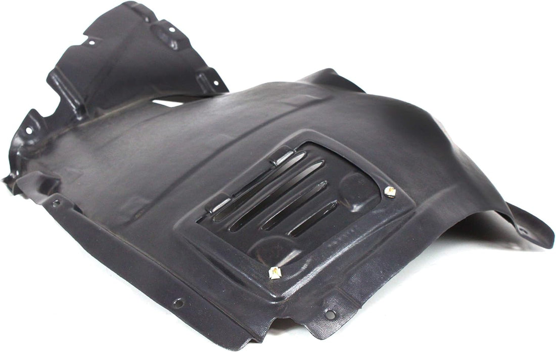 Front Fender Liner Rear Section Left Driver Side Direct Replacement Compatible With 2008-2013 BMW 1-Series BM1249105 51717166244
