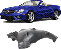 Front Fender Liner Rear Section Left Driver Side Direct Replacement Compatible With 2003-2012 Mercedes Benz SL-Class MB1248150 2306980530