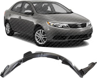 Front Fender Liner Right Passenger Side Direct Replacement Compatible With 2010-2013 Kia Forte KI1249113 868121M000