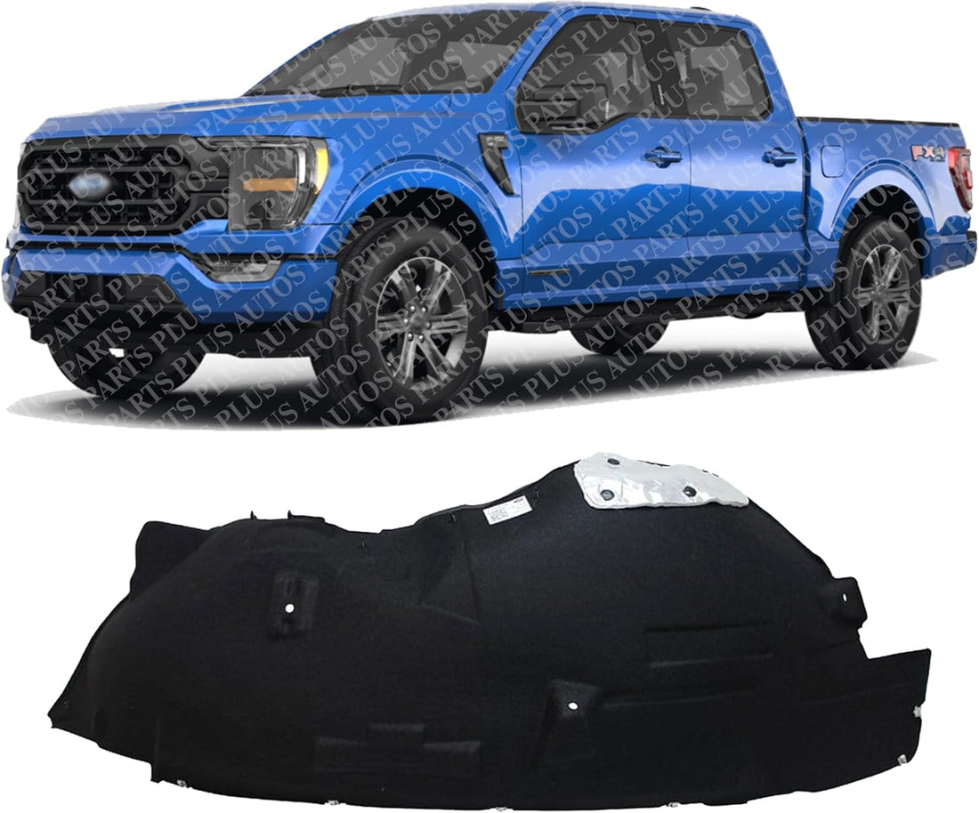 Front Fender Liner Left Driver Side Direct Replacement Compatible With 2021-2023 Ford F-150 FO1248211 ML3Z16103C