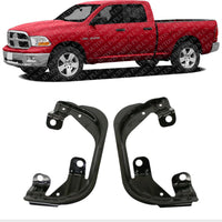 Set Of 2 Front Fog Light Bracket Left Driver & Right passenger Side Direct Replacement Compatible With 2009-2012 Dodge Ram 1500/2010-2018 2500 3500 CH1061100 68054374AC
