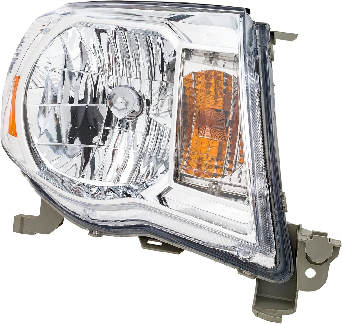 Front Head Light Assembly Right Passenger Side Direct Replacement Compatible With 2005-2011 Toyota Tacoma TO2503157 8111004163