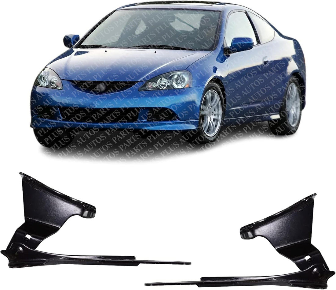 Set of 2 Front Hood Hinge Steel Right Passenger & Left Driver Side Direct Replacement Compatible with 2002-2006 Acura RSX AC1236102 AC1236101 60120S6M000ZZ 60170S6M000ZZ