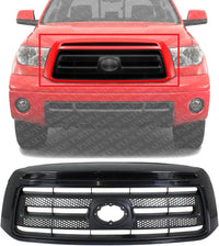Front Grille Assembly Primed Shell And Insert Plastic Direct Replacement Compatible With 2010-2013 Toyota Tundra TO1200336 531000C220