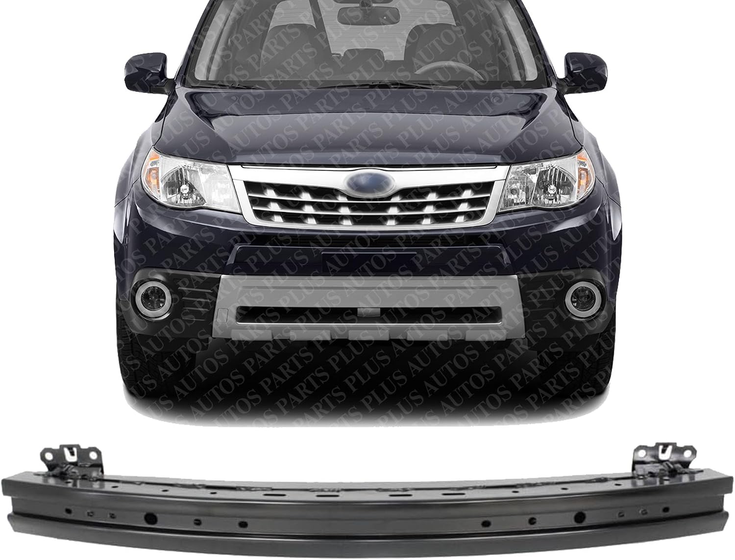 Front Bumper Reinforcement Steel Direct Replacement Compatible With 2009-2013 Subaru Forester SU1006144 57711SC0109P
