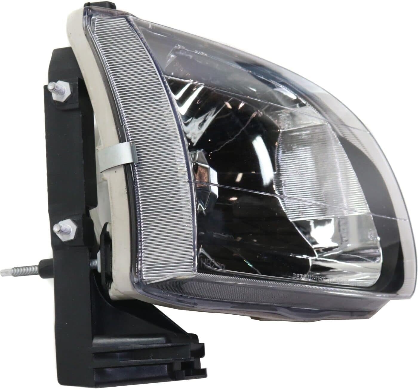 Front Head Lights + Corner Lamps Assembly With Black Trim Right Passenger & Left Driver Side Direct Replacement Compatible With 2001-2004 Toyota Tacoma TO2502136 TO2503136 TO2520163