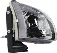 Front Head Lights + Corner Lamps Assembly With Black Trim Right Passenger & Left Driver Side Direct Replacement Compatible With 2001-2004 Toyota Tacoma TO2502136 TO2503136 TO2520163