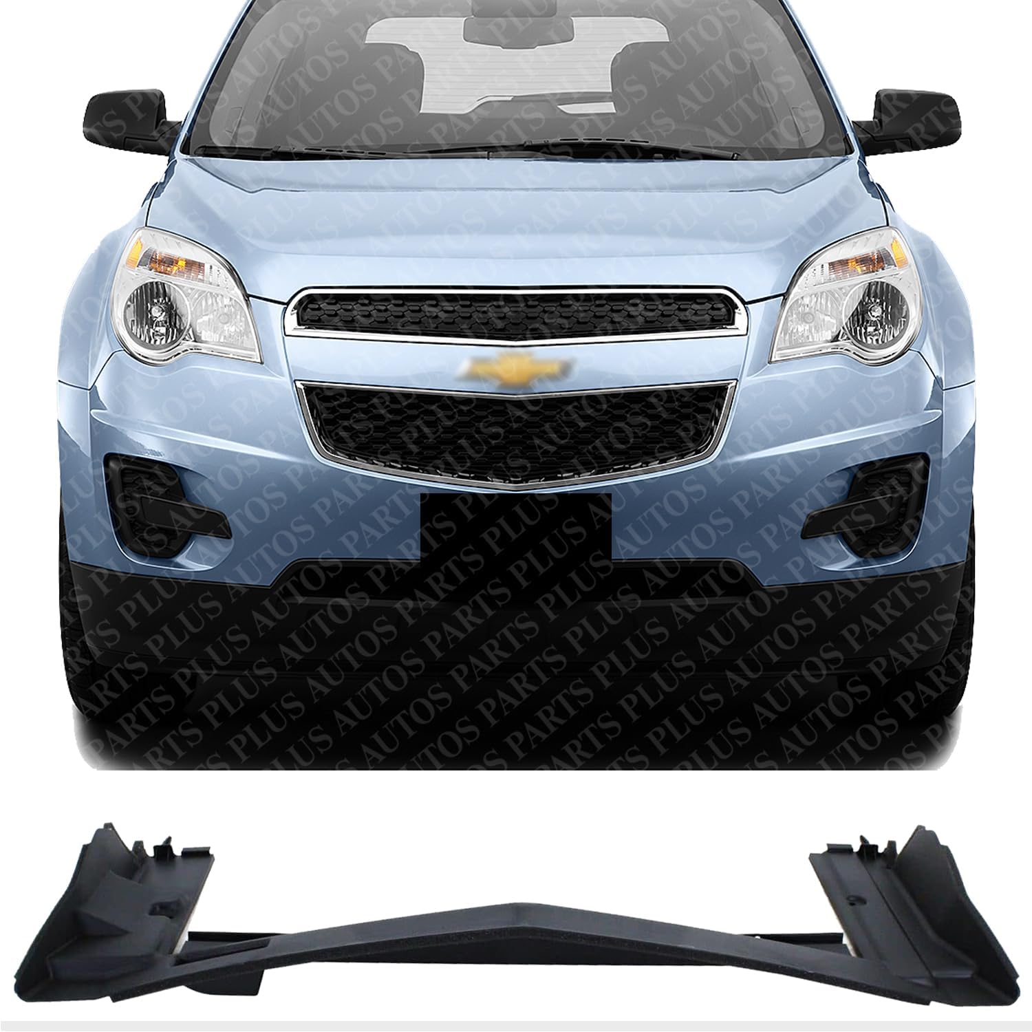Front Upper Radiator Frame Direct Replacement Compatible With 2010-2015 Chevrolet Equinox / 2010-2017 GMC Terrain GM1218101 25799031