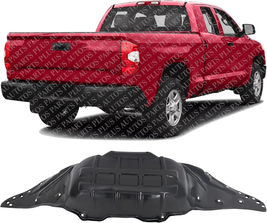 Rear Fender Liner Right Passenger Side Direct Replacement Compatible With 2014-2021 Toyota Tundra TO1763105 656370C040