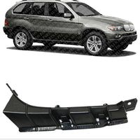 Front Bumper Cover Support Bracket Right Passenger Side Direct Replacement Compatible with 2004-2006 BMW X5 BM1043111 51117116668