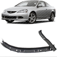 Front Bumper Reinforcement Bracket Left Driver Side Direct Replacement Compatible with 2005-2006 Acura RSX AC1026103 71190S6M010