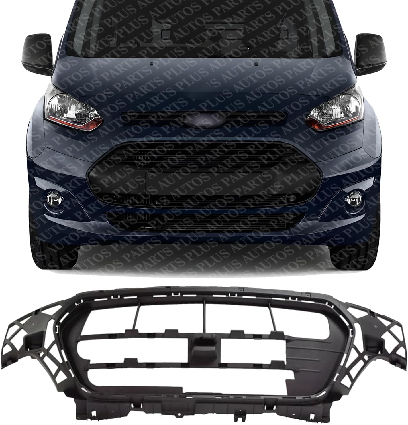 Front Grille Reinforcement Mounting Panel Direct Replacement Compatible With 2015-2019 Ford Transit Van FO1223124 CK4Z17C897BB